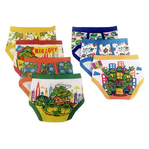 Ninja Turtles Toddler Boys Underwear, 7 Pack