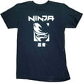 thumbnail image 1 of Ninja Tyler Blevins Logo Black Graphic T-Shirt, 1 of 1