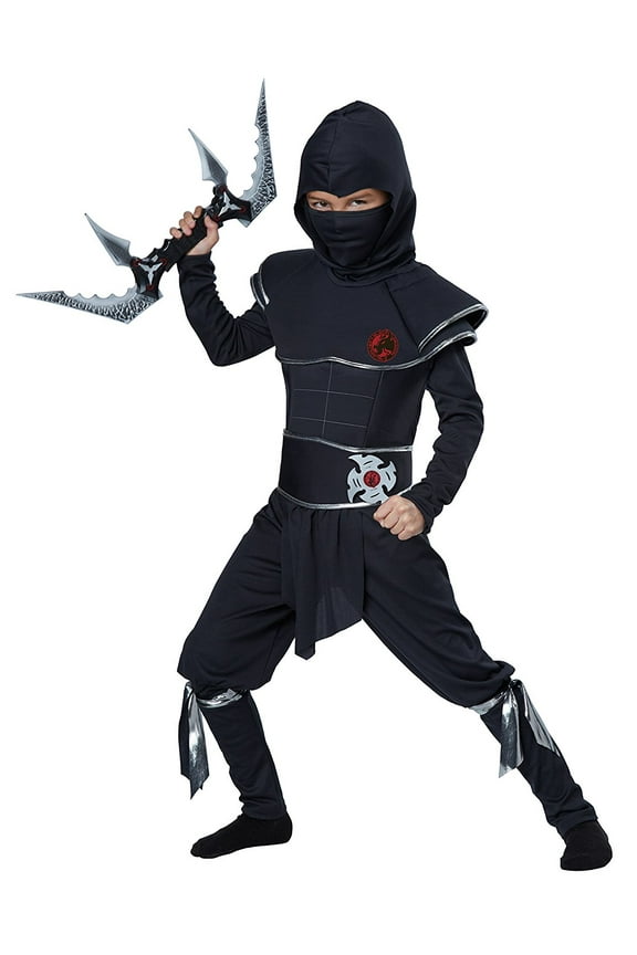 Child  Ninja Warrior Boys Costume Large