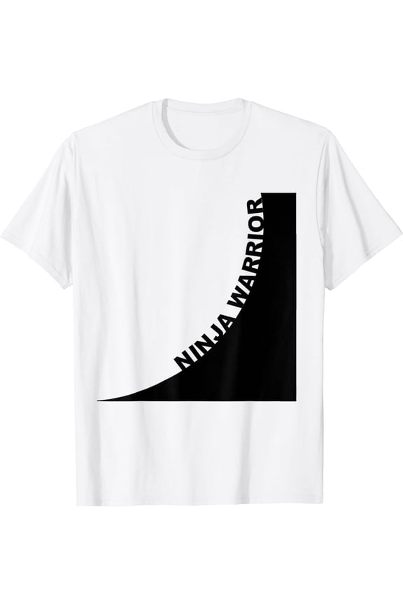 Ninja Warrior Shirt For Kids - Warp Wall mens t shirt，white，women，funny，misfits，men，journey，t-shirt