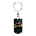 thumbnail image 1 of Ninja Warriors 3D Keychain Dog Tag Stainless Steel or 18k Gold, 1 of 16