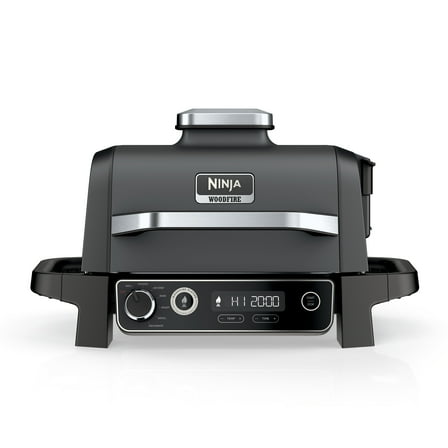 Ninja Woodfire 7-in-1 Outdoor Grill, Master Grill, BBQ Smoker, & Outdoor Airfryer with Woodfire Technology, OG701