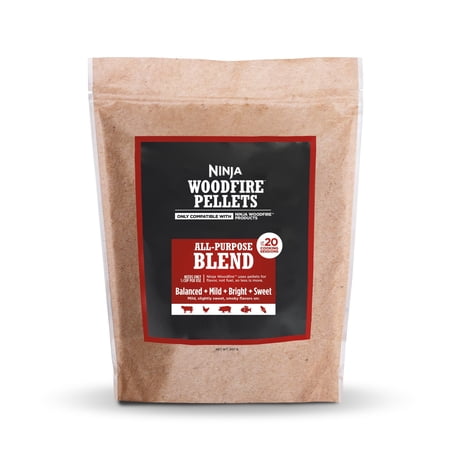 Ninja Woodfire Pellets All Purpose Blend Grill Wood Pellets, 2 lb