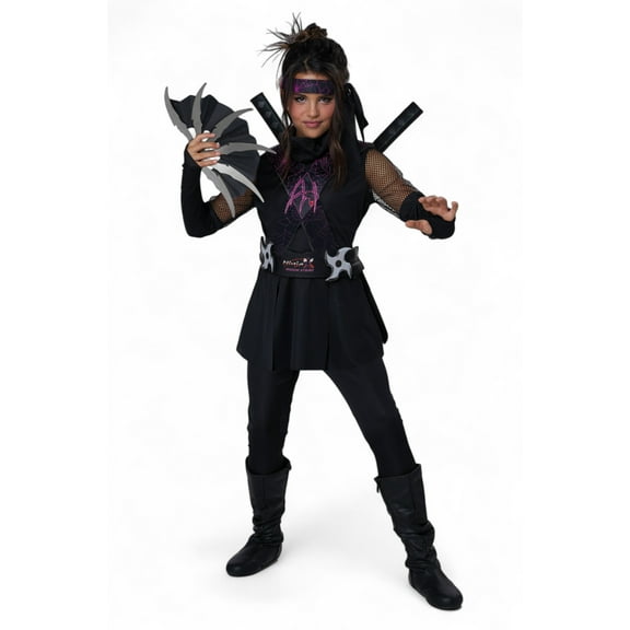 California Costumes Ninja-X Widow Strike Child Costume | Small Unisex