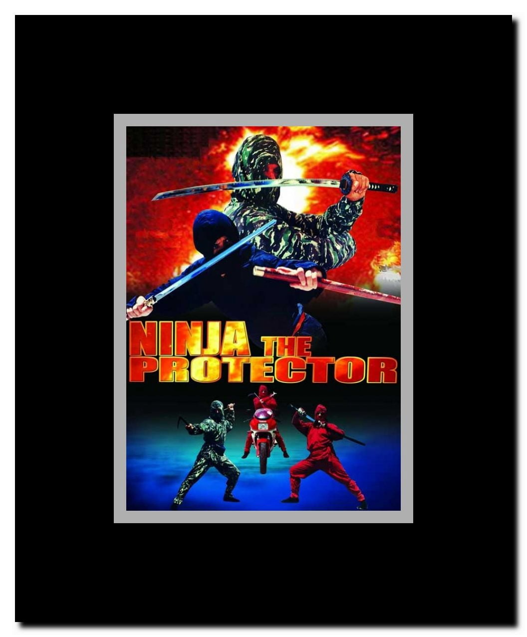 Ninja the Protector Framed Movie Poster