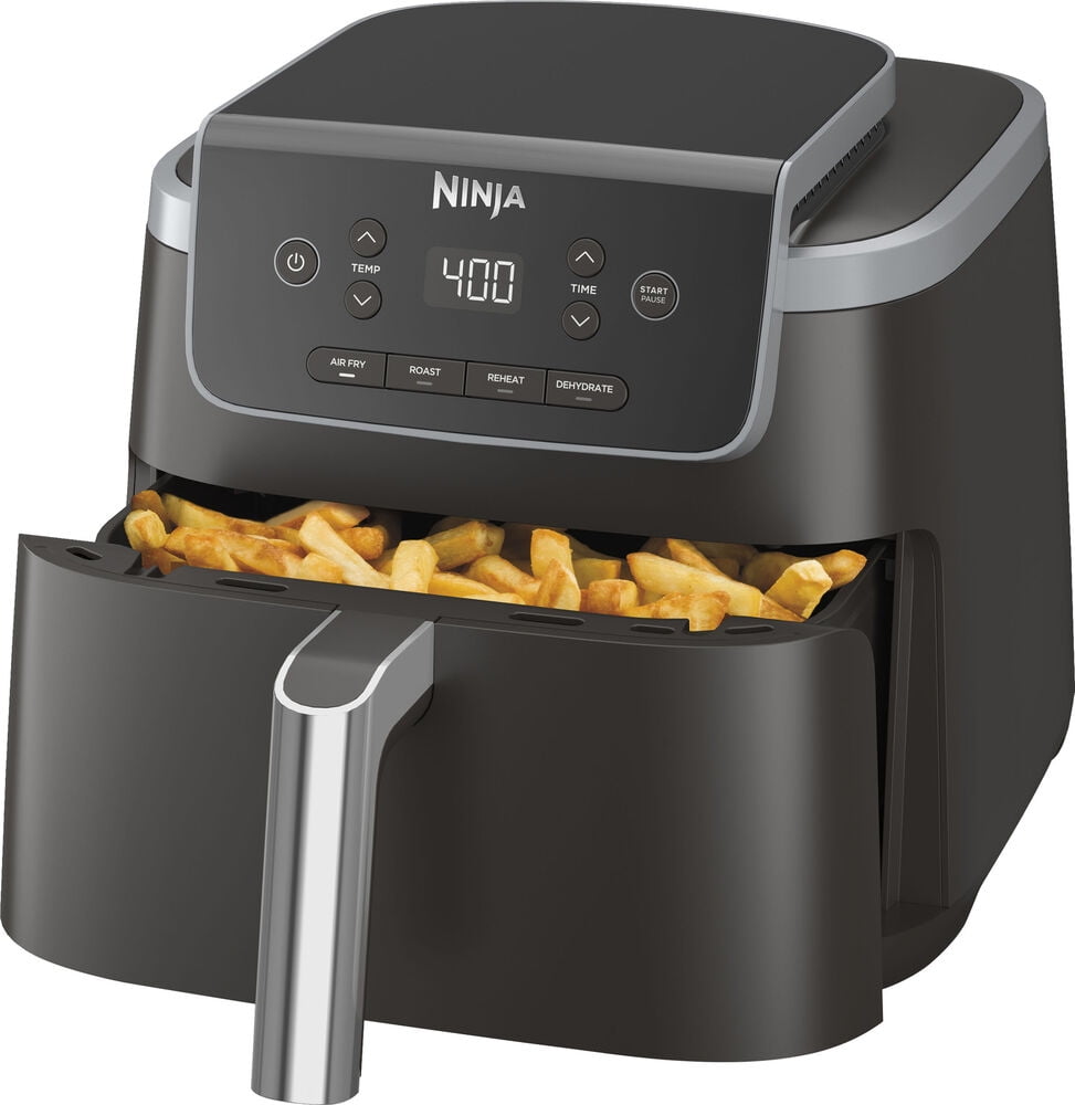 Ninja0 Air Fryer Pro 4in1 with 5 QT Capacity Gray