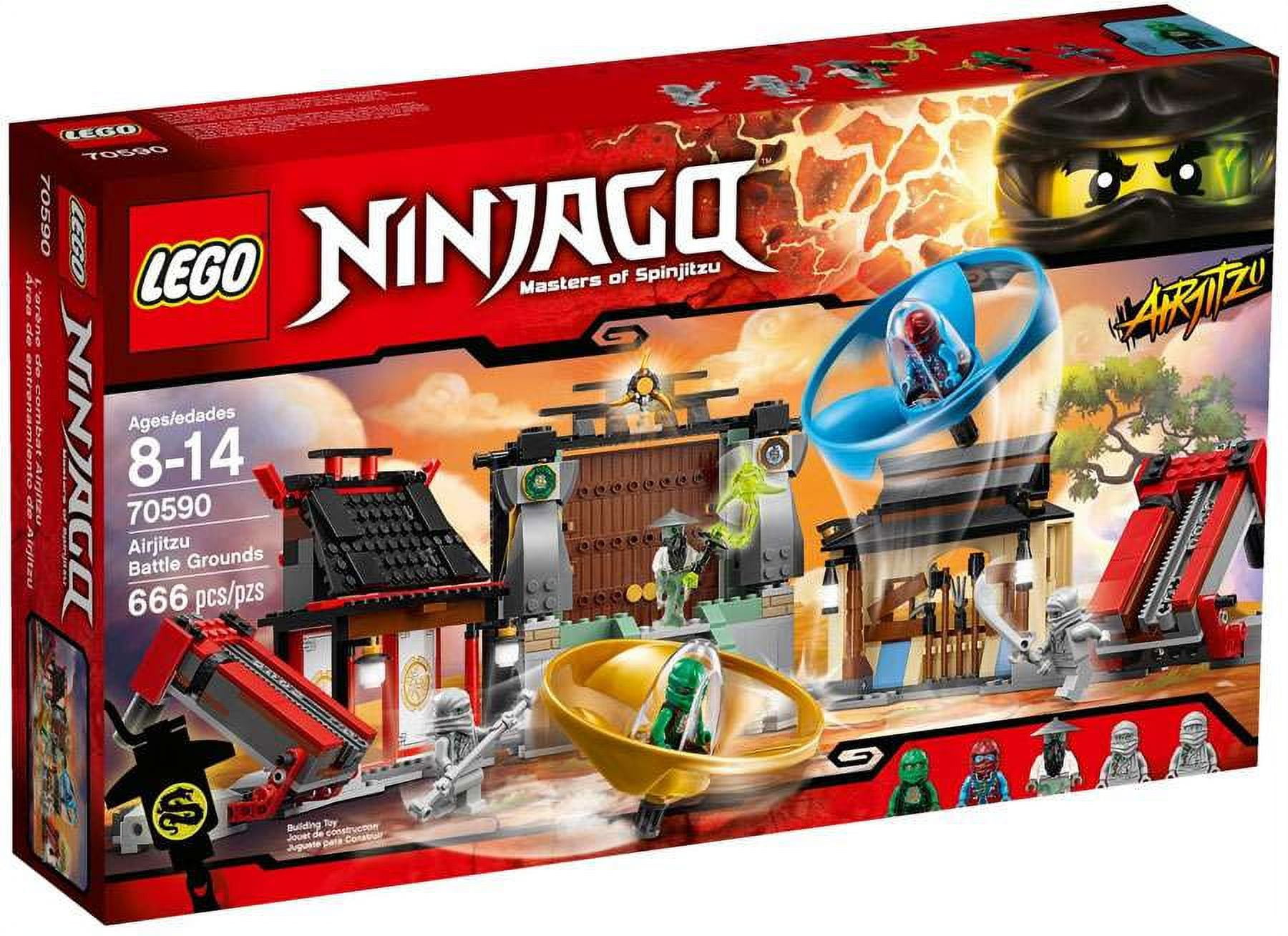 Ninjago Airjitzu Battle Grounds Set LEGO 70590 - Walmart.com
