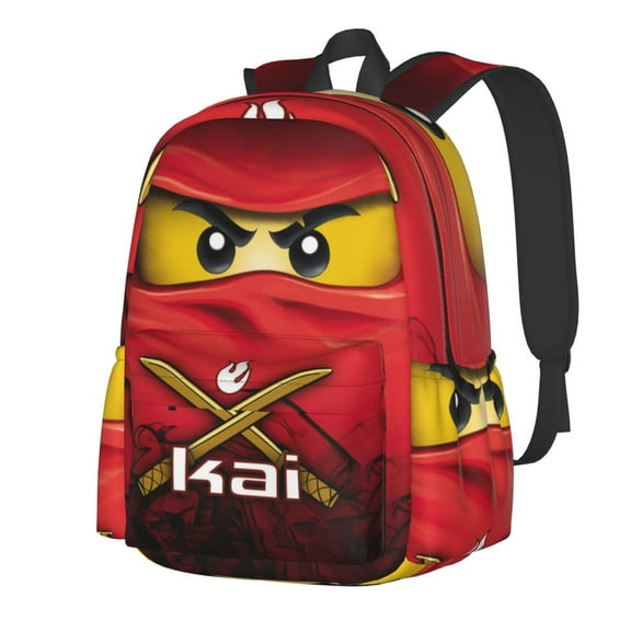 Ninjago Anime Laptop Backpacks Kawaii Aesthetic Waterproof College Travel Daypack Adult Pink Casual Largecapacity Backpack