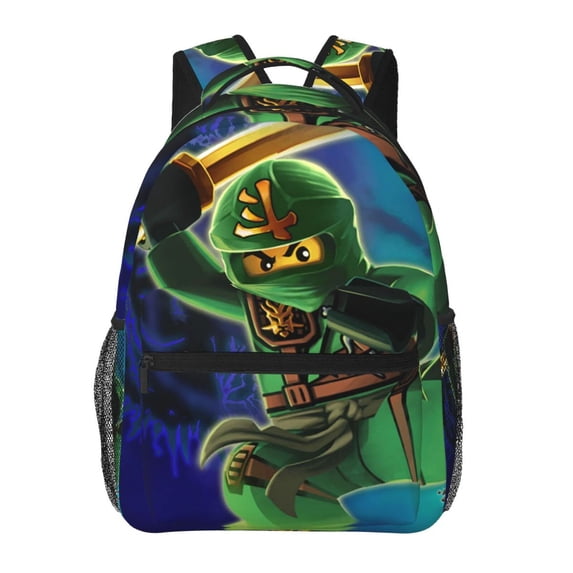 Ninjago Backpack Book Bags Casual Daypack For Travel Work Office