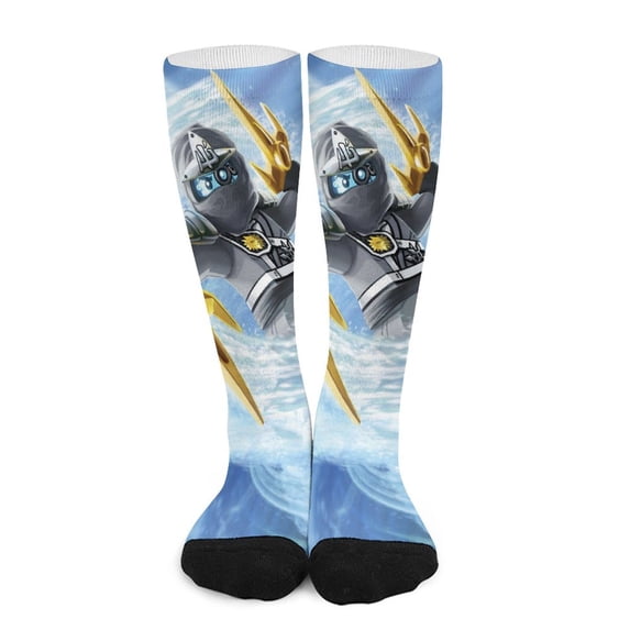 Ninjago Compression Socks For Women And Men Support Knee High Socks For Running Hiking Athletic Nursing