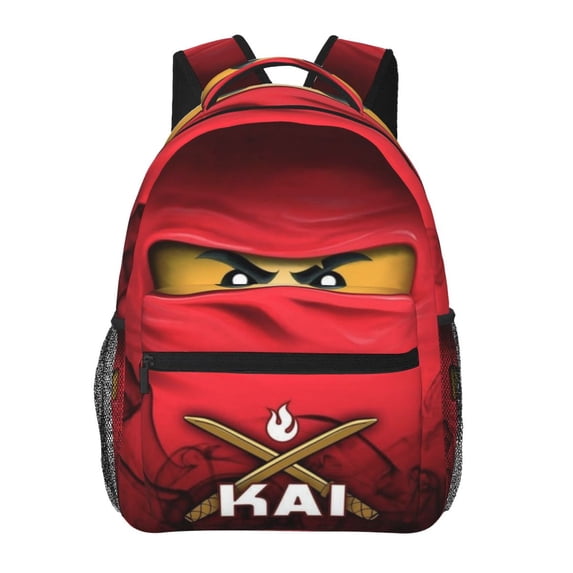 Ninjago Cute Kawaii Backpack, LargeCapacity Fashionable Casual Backpack For Adults, Used For Work, Outdoor And Trave