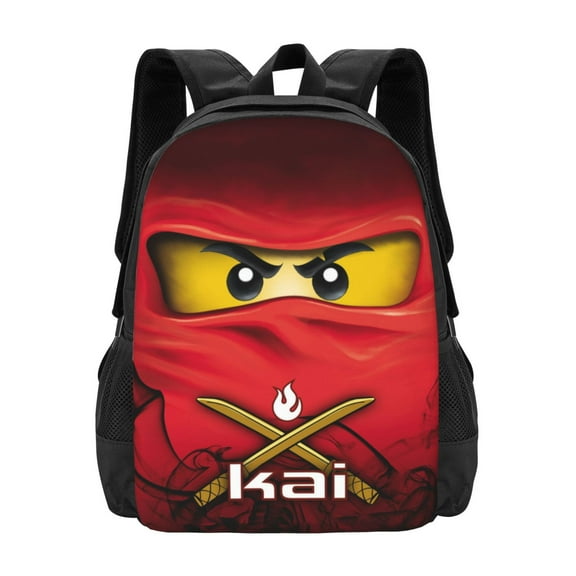 Ninjago Cute Puppy Backpack Cute Cartoon Casual Travel Camping Hiking Backpack