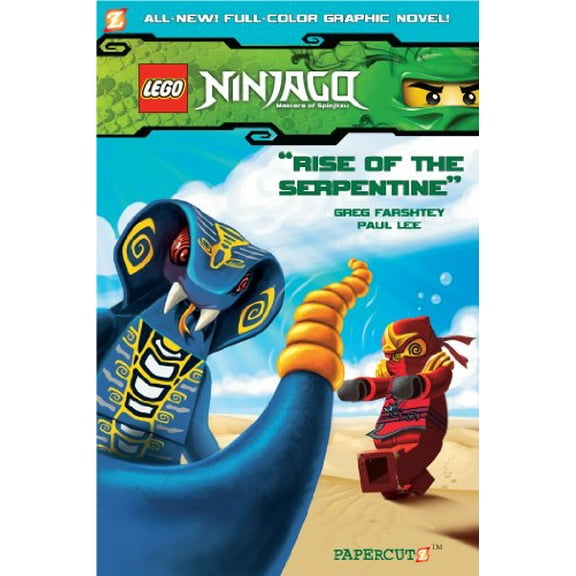 Pre-Owned Rise of the Serpentine (Ninjago #3) (Paperback) 1597073253 9781597073257