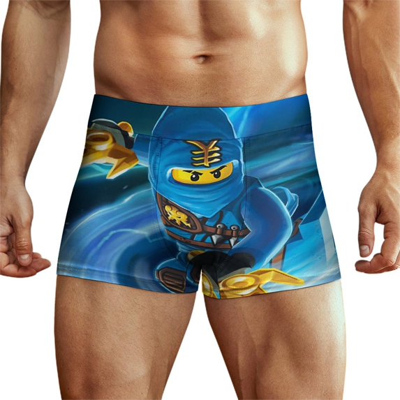 Ninjago Men's Underwear Boxer Briefs Soft Comfortable Underwear Boxer Briefs for Men