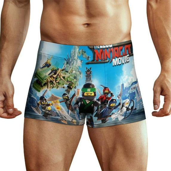 Ninjago Men's Underwear Boxer Briefs Soft Comfortable Underwear Boxer Briefs for Men