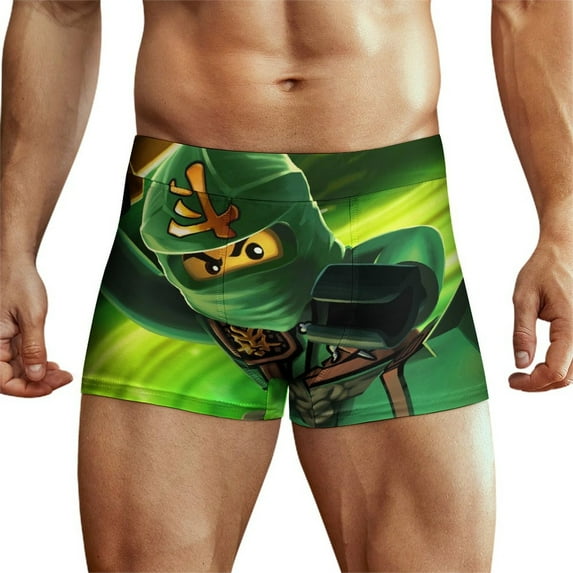 Ninjago Men's Underwear Boxer Briefs Soft Comfortable Underwear Boxer Briefs for Men