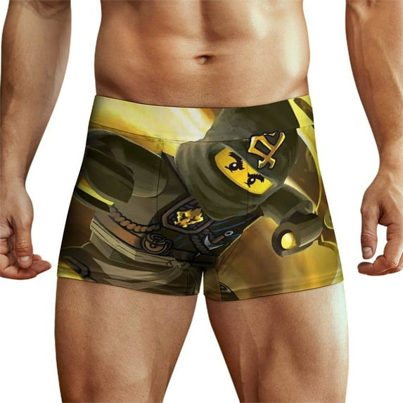 Ninjago Men's Underwear Boxer Briefs Soft Comfortable Underwear Boxer Briefs for Men