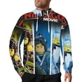 thumbnail image 1 of Ninjago Movie Zipper Pullover Sweatshirt Hoodies High Neck Hooded Sweater Fashion Daily Hoody Clothes, 1 of 7