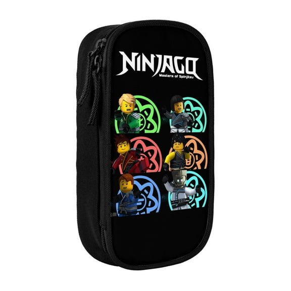 Ninjago Pencil Case, Multipurpose Pencase ,Large Capacity Durable Pencil Pouch Storage Pen Bag Organizer Stationery