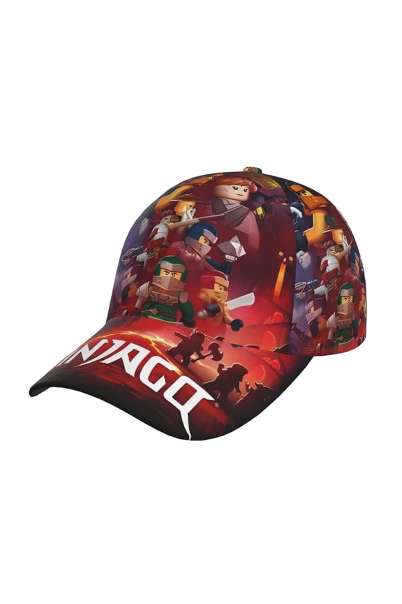 Ninjago Sun Hat Fashion Mens Women Snap Back Hats - Adjustable Baseball Cap Mesh Hat Unisex Headwear