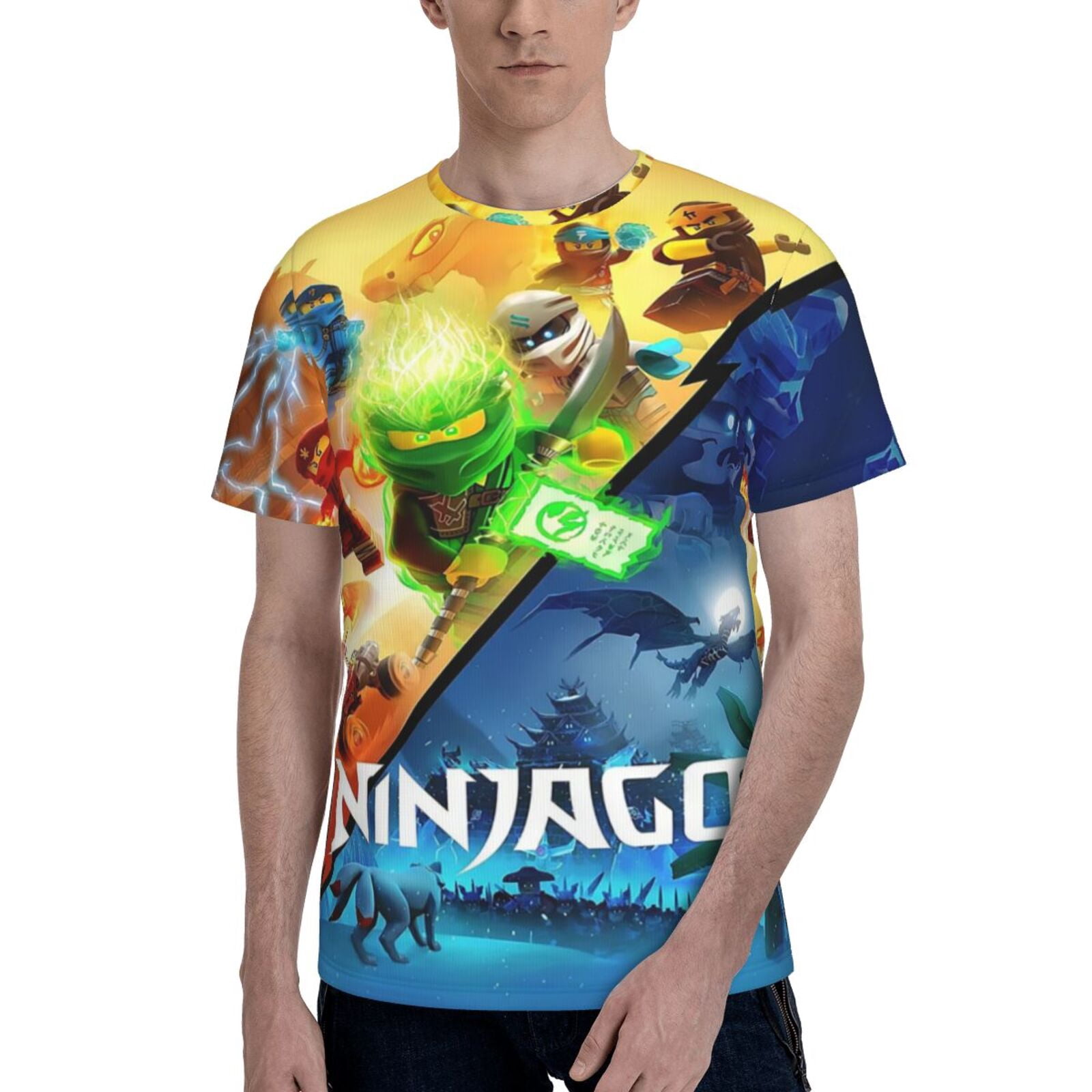 Maglietta Uomo Racing Team 2024 | T-shirt Stampa 3D Digital | Costume Da Corsa