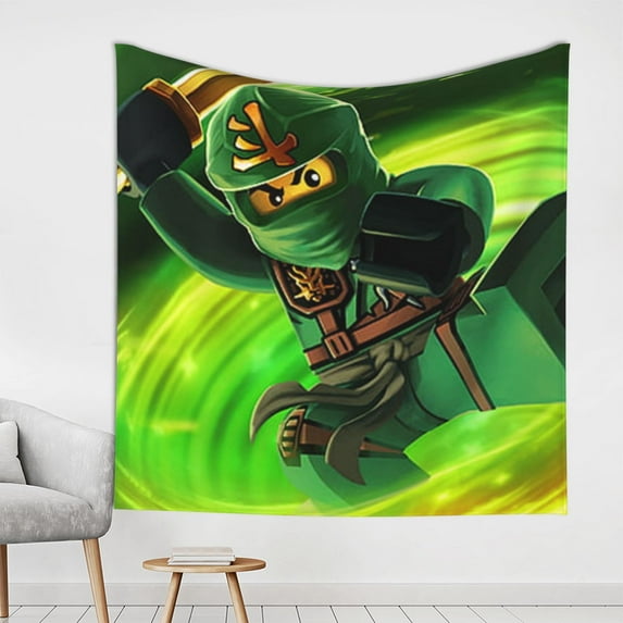 Ninjago Tapestry 59x59 Inch Wall Hanging Blanket Soft Tablecloth Wall Hanging Tapestries Home Decor Posters For Home Dormitory