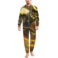 thumbnail image 1 of Ninjago Unisex Onesie Pajamas Zipper Jumpsuit Hooded One Piece Sleepwear for Family Mens Womens, 1 of 8
