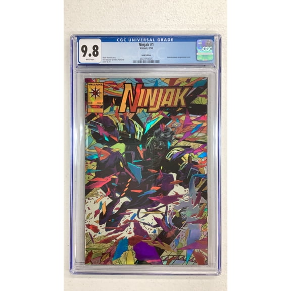 Ninjak #1 - CGC 9.8 Comic Book