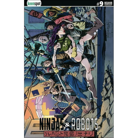Ninjas And Robots #9D VF ; Keenspot Comic Book