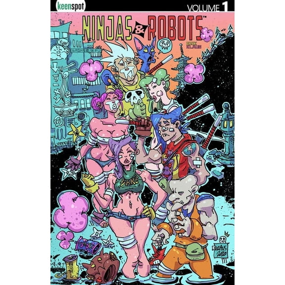 Ninjas & Robots Vol. 1 (Paperback)