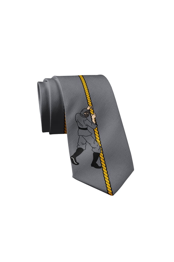 Ninjas Tie Funny Sarcastic Ninja Joke Novelty Necktie