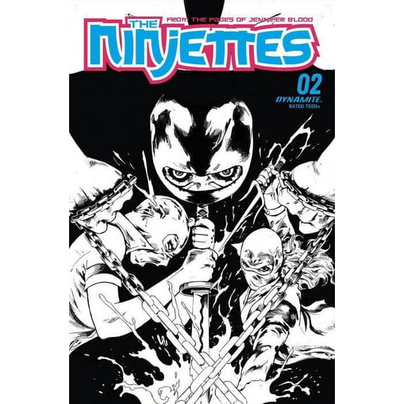 Ninjettes, The (2nd Series) #2M VF ; Dynamite Comic Book