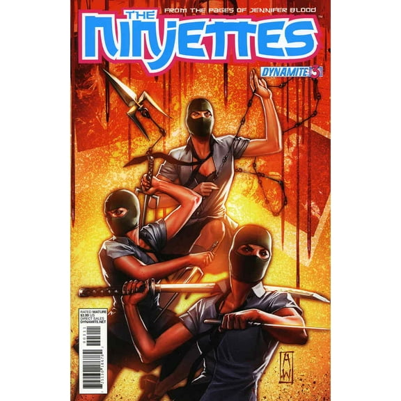 Ninjettes, The #3A VF ; Dynamite Comic Book