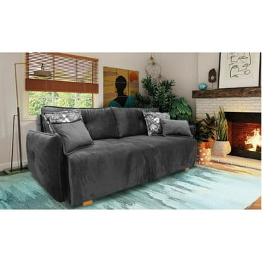 Nino Modern Sofa Bed in Gray