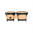 thumbnail image 1 of Nino Wood Bongos Natural with Black Hardware, 1 of 1