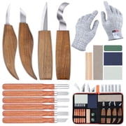 Ninonly Wood Carving Tool Kit for Beginner 17 Pieces