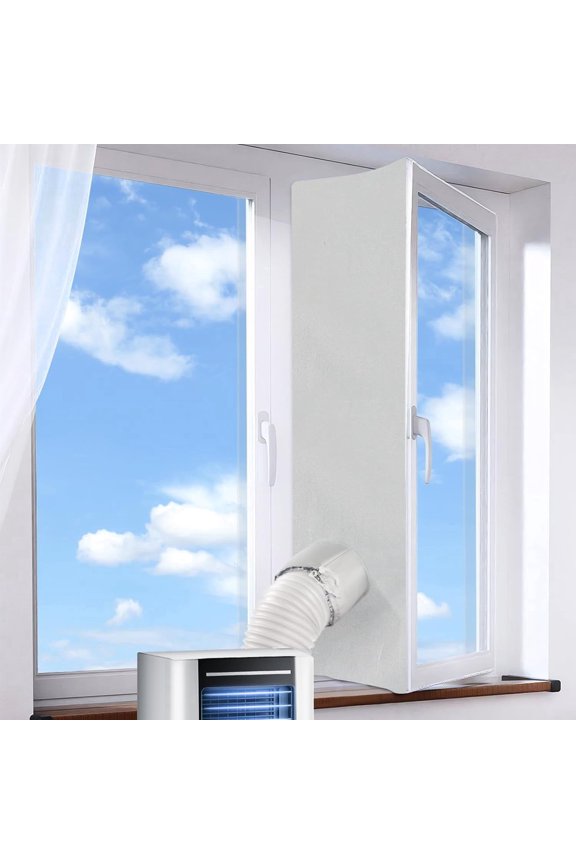 Portable AC Window Seal Kit Waterproof Full Sealing Adjustable 1 Pack 4m (157 Inch)