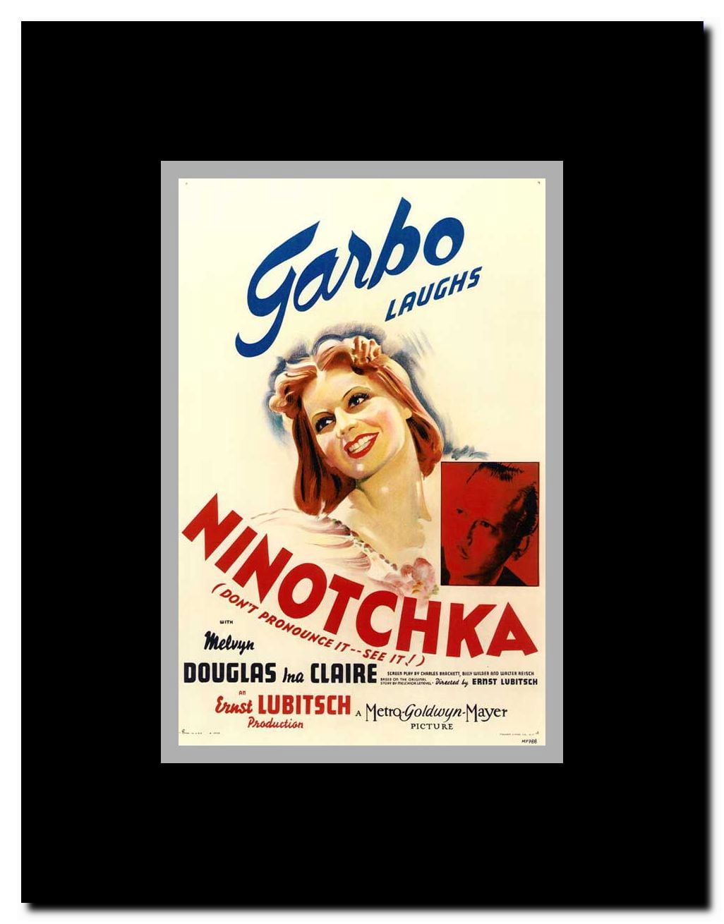 Ninotchka Framed Movie Poster