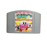 Nintend Kirby 64: The Crystal Shards Games Cartridge Card for N64 US Version