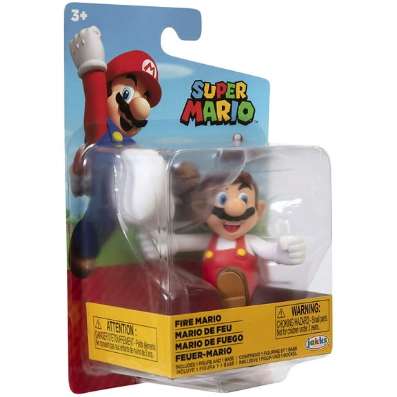 Nintendo 2.5" Limited Articulation Fire Tipping Hat Mario