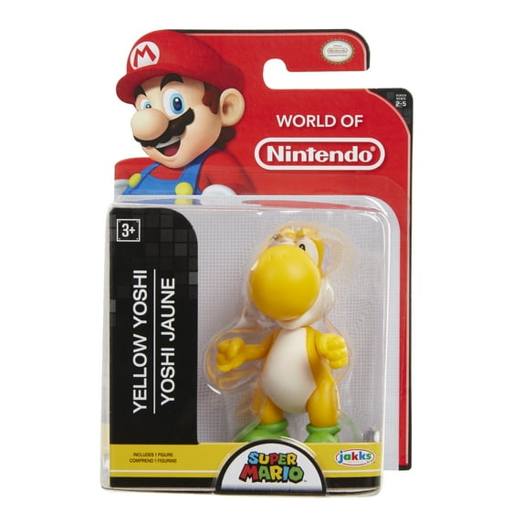 Nintendo 2.5" Limited Articulation Yellow Yoshi
