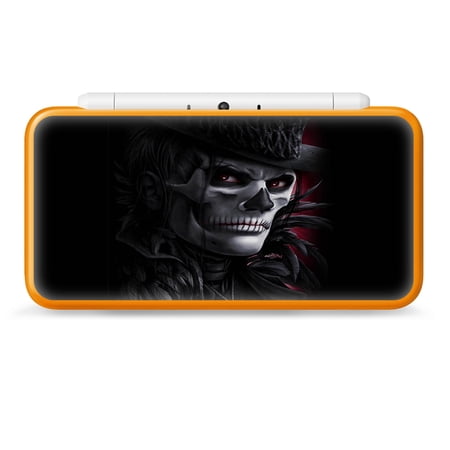 Nintendo 2DS XL Skin Decal Vinyl Wrap - Dead Mask Skull Face Hat