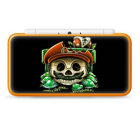 Nintendo 2DS XL Skin Decal Vinyl Wrap - Gangster Mario face
