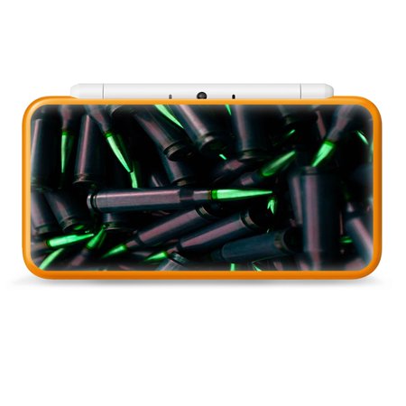 Nintendo 2DS XL Skin Decal Vinyl Wrap - Green Bullets Military Rifle AR