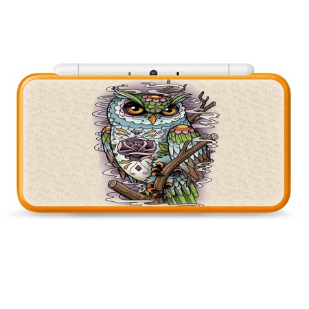 Nintendo 2DS XL Skin Decal Vinyl Wrap -  Owl Painting Aztec Style