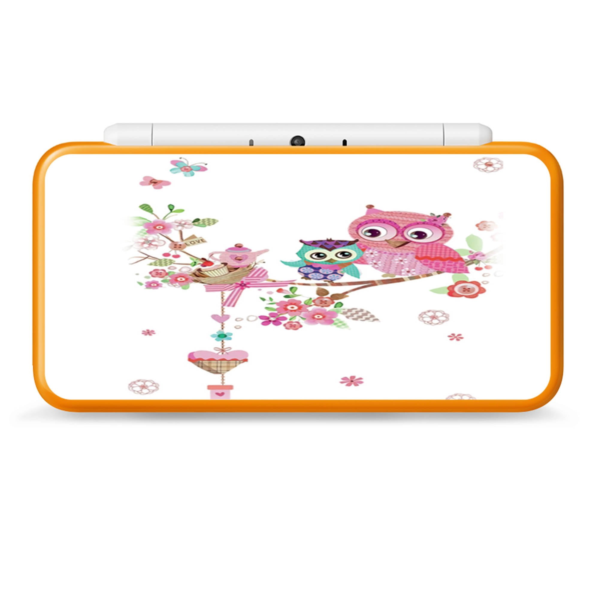 Nintendo 2DS XL Skin Decal Vinyl Wrap - Owls in tree teacup cupcake ...