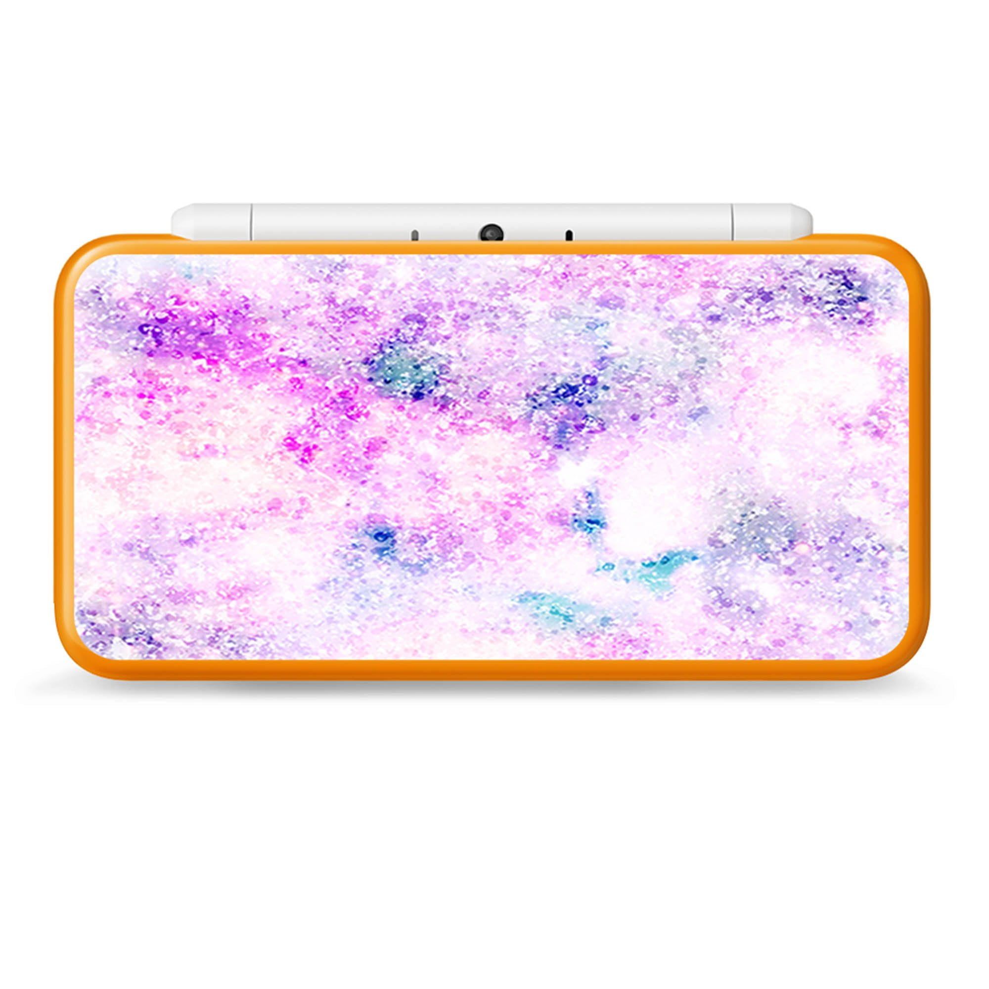 Nintendo 2DS XL Skin Decal Vinyl Wrap - Pastel Crystals pink purple ...