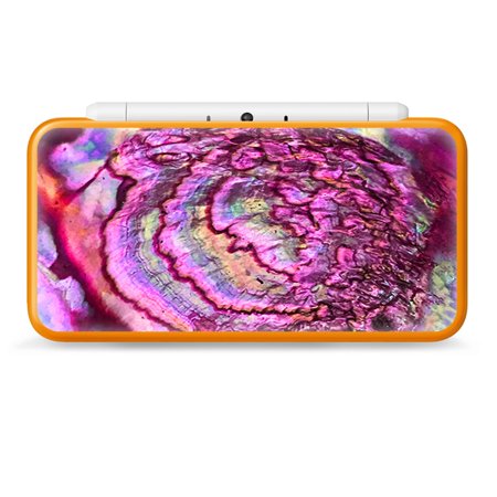 Nintendo 2DS XL Skin Decal Vinyl Wrap - Pink Abalone Shell Sea Opal