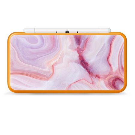 Nintendo 2DS XL Skin Decal Vinyl Wrap - Pink Stone Marble Geode