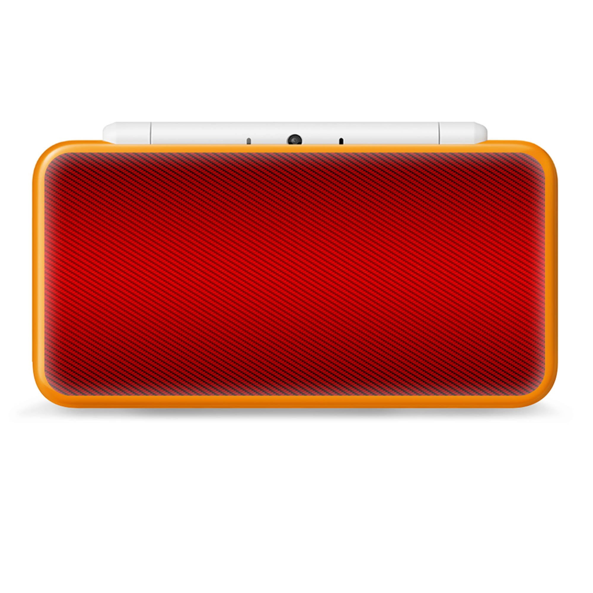 Nintendo 2DS XL Skin Decal Vinyl Wrap - Red Carbon Fiber look - Walmart.com